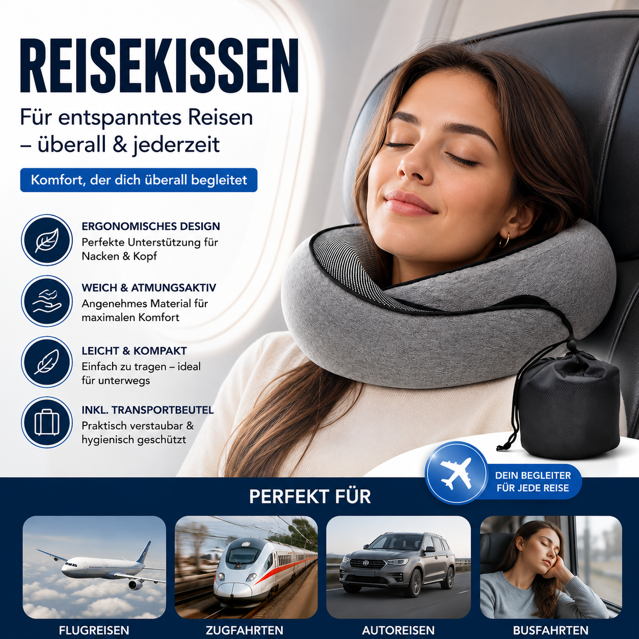 Relaxmove - Nackenkissen für Reisen